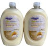Liquid Hand Soap- with moisturizers (2pk- 100 fl ozs) ~complimentary dispenser (Milk & Honey)