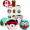 MOVEBO Felt DIY Sewing Crafts (Christmas Ornaments DIY Set),DIY Kit My First Sewing Kit for Kids Girls Boys Preschool Sewing Kits Projects Craft Kits for Kids Sewing Kit Art Projects