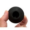 StopShroom Tub 2 Pack Universal Stopper for Bathtub and Bathroom Sink Drains, Black Plug 2pk, 2 Count