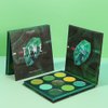 docolor Eyeshadow Palette 9 Colors Green Eyeshadow Gemstone Shadow Palette Highly Pigmented Mattes Shimmers Naked Smokey Glitter Cream Colorful Powder Blendable Long Lasting Waterproof Makeup Palette