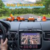 Jeep for Rubber Ducks, 3.5 Inch Jeep Toy Match Most 2 in Rubber Ducks, Jeep Toy for Jeep Dashboard Decorations Accessory Jeep Duck Collection Valentines Birthday Gifts (Orange)