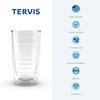 Tervis Princess - Sequins Made in USA Double Walled Insulated Tumbler Travel Cup Keeps Drinks Cold & Hot, 16oz, Clear