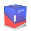 Ultimate Guard Boulder Synergy 100+, Deck Case for 100 Double-Sleeved TCG Cards, Blue/Red, Secure & Durable Storage for Trading Card Games