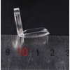 Finger Angel 100 pcs Clear Polish Nail Display UV Gel Colour Pops Display Nail Art Ring Style Nail Tips False Nails
