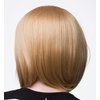 SWACC 11” Women Short Straight Synthetic Bob Wig Candy color Cosplay Wig Anime Costume hairpiece for Party with Wig Cap (Beige Blonde-08)