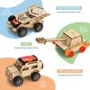 STEM Kits for Kids Age 8-10 10-12, 6 Set Science Kits for Kids Age 8-12 5-7, Wood Car Building Projects Crafts Model Kit, Wooden 3D Puzzles, STEM Toys for Boys 7 8 9 10 12 13 Year Old Birthday Gifts