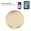 Phone Ring Holder, Mobile Phone Finger Ring Grip 360 Adjustable Metal Phone Holder Magnetic Car Mount for Mobile Phones and Tablets(Gold)