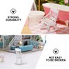 ibasenice 6 pcs Funiture Model Mini Decoration, for Accessory Wooden Small :Simulation Chair Dolls Rocking Scene House Decor Miniature Furniture Accessories Dollhouse