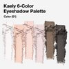 Kaely 6 Color Mini Nude Eyeshadow Palette Makeup, Highly Pigmented Eye Shadow Palette Waterproof, Natural Matte Eye Shadow Palette, paleta de sombras de ojos, Vegan & Cruelty-free, 01