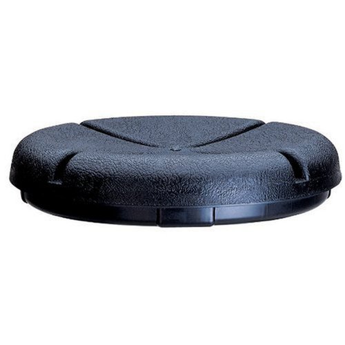 Custom Leathercraft1140 EasySeat Lightweight Plastic Bucket Seat for 3 1/2 - 5 Gallon Buckets,Black