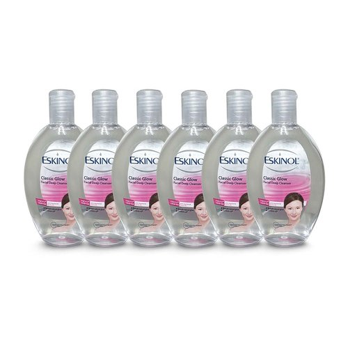 Eskinol Facial Cleanser 225 Ml - 7.6 Oz (Pack of 6) (Classic White)