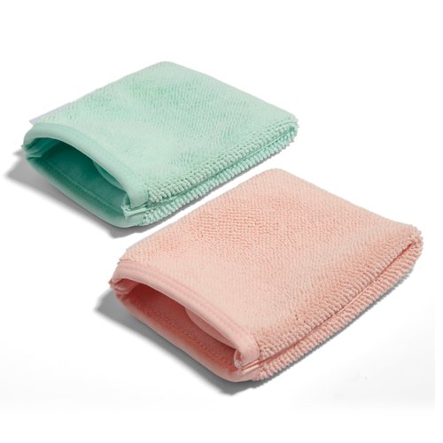 BellàMazo Reusable Makeup Remover Pads Cloth Set| Microfiber Face Cloth | Travel Makeup| Face Clean | Exfoliating Face| Reusable Washcloths (2 Pack) | Face Towel | Make up Cloths Reusable | Skin Gift