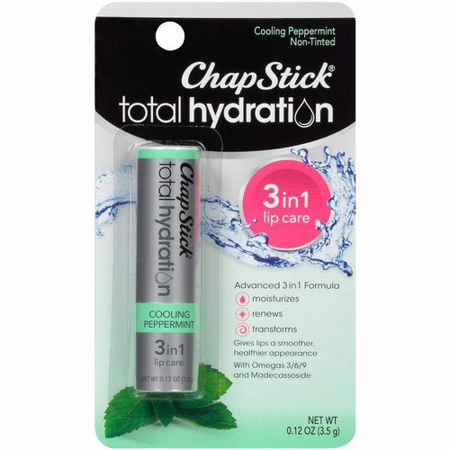 Chapstick Total Hydration Lip Balm - Cooling Peppermint