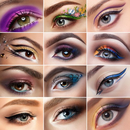LOKFAR 14 Colors Eyeliner Pen Colorful Set, Pearl Eyeliner Kit Metallic Eyeshadow Pencil Matte Glitter Colored Eye-Liner, Long Lasting Professional Eye Makeup Set Colorful Eyeliner Eye Color for Women