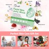 Pjordo Jelly Mask for Facials Professional,10 Pack Jelly Mask Powder with Face Mask Mixing Bowl Set, Peel Off Hydrojelly Mask, Modeling Rubber Mask for Hydrating, Nourishing & Soothing