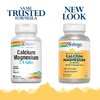 Solaray Calcium & Magnesium w/ D2 Amino Acid Chelate 2:1, Capsule (Btl-Plastic) | 90ct