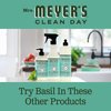 Mrs. Meyer's Clean Day Dryer Sheets, Softens Fabric, Reduces Static, Cruelty Free Formula, Basil Scent, 80 Count