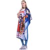 DOKKIA Barber Cutting Cape Hairdressing Salon Cloth Hair Styling Apron Cover Gown Grown-ups (50"×60", CARTOON ANIME PRINT)