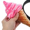 balacoo Ice Cream Cone Headband: Ice Cream Headband Women Headbands Party Decorations Face Washing Headband Hair Hoops - Ice Cream Hair Accessories