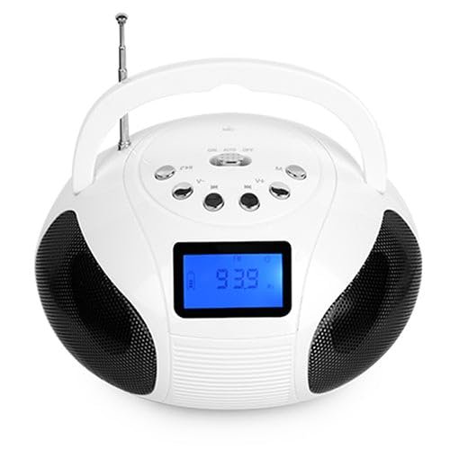 [Pack of 2] Wireless Speaker with Alarm Clock and Micro SD Player Function