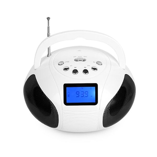 [Pack of 2] Wireless Speaker with Alarm Clock and Micro SD Player Function