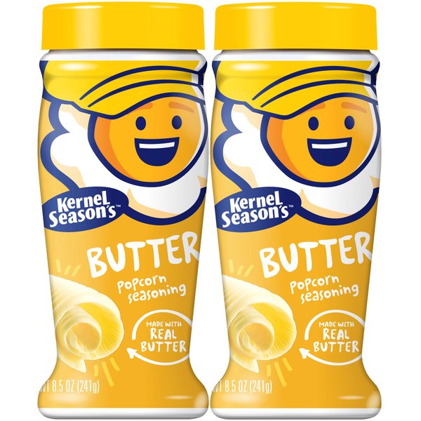 Kernel Season's Popcorn Seasoning, Butter, 8.5 Ounce (Pack of 2)
