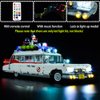 Led Lighting Kit Only - Light Set Designed for Lego Ghostbusters ECTO-1 10274 Building Blocks Model - Without Lego Bricks Set (RC Sound Version)