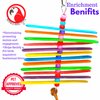 Bonka Bird Toys 868 Mini Stick Natural Chew Colorful Parrot Parrotlet Cockatiel Cockatoo Budgie