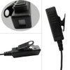 bestkong Walkie Talkie Earpiece for Motorola Radio CP200 CP200D PR400 GP88 GP300 P110 CP040 CT150 PRO1150 EP450 SP10 XTN500 2-Wire Covert Surveillance Acoustic Tube Headset PTT Mic
