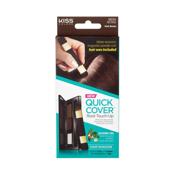 Kiss Quick Cover Root Touch Up Hair Shadow (Dark Brown)