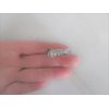 Small crystal alligator hair clip for fine thin hair (Clip quantity: 1 clip)