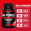 HGH Supplements for Men & Women (120 Count) 1500mg Support Muscle Growth & Healthy Levels of Human Growth Hormone for Men, Promote Healthy Muscle & Recovery For Men Post Workout Supplement - USA Made
