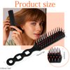 60 Packs Hair Brushes for Homeless Individually Wrapped Hair Brush for Curly Hair Suitable for Homeless Shelter Hotel Nursing Home Charity Church