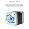 Creality FDM 3D Printer Stepper Motor 42-34, 2 Phases 0.8A 1.8 Degrees 0.4 N.M 42-34 Stepper Motor for Creality Ender-3 X/Y/Z Axis and CR-10 Series Z Axis
