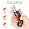 GAZEPLUS 2 Pcs 15ml No Wipe Gel Top & Base Coat Set Hema-free Shiny & Long Lasting,Base Top Coat for Gel Nail Polish Professional Nail Salons