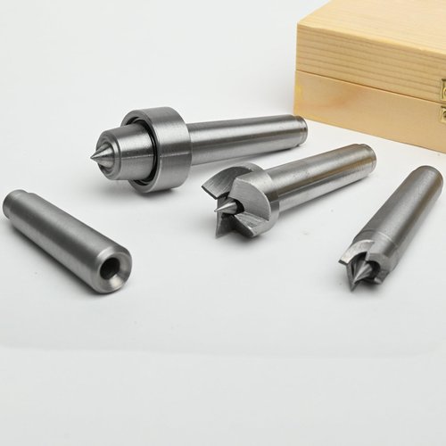 PSI Woodworking LCENT4 Wood Lathe Drive Center 4pc Set, 2MT Mount