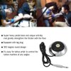 Tattoo Pedal Switch, BoChang Round Gem Pro Stainless Steel Tattoo Foot Pedal Switch 360 Degree Switch w/ 5 ft. Power Cord Controller for Tattoo Machine Power Supply, Tattoo Supplies, Tattoo Kits