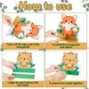 10 Pcs Baby Jungle Animals Honeycomb Centerpieces Safari Baby Shower Decoration Sage Green Themed Party Supplies for Boys Kids Baby Shower Nursery Wild Forest Theme Birthday Party Decor