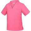 Gorkonpy Doctor Costume for Kids Boys Girls Toddler Doctor Costume with Lab Coat Halloween Party Dress Up (Pink, 4-5 Years)