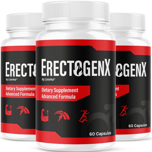 (3 Pack) ErectogenX Capsules - Official ErectogenX Health Support Formula All Natural Premium Ingredients Advanced Multivitamin Pills for Overall Health & Wellness Reviews, 180 Capsules for 3 Months