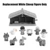 Replacement Part for Fisher-Price Little-People Christmas Nativity Playset - HPP89 ~ Replacement White Sheep Figure