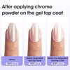 Gellen 18ml Gel Top Coat, Superior High Gloss Shiny Nail Top Coat, Soak off UV LED Drying Polish Finish, Long Lasting Top Coat Gel for Starter Nail Salon at Home DIY Nail Art Manicure