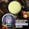Viking Revolution Beard Balm with Clary Sage Scent and Argan & Jojoba Oils - Styles, Strengthens & Softens Beards & Mustaches - Leave in Conditioner Wax for Men