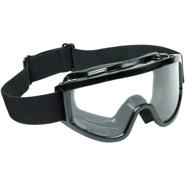 Raider 26-MX Black Frame/Clear Lens Adult MX Off-Road Snowmobile, Snowboard, Ski Goggles