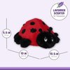 1i4 Group Warm Pals - Ladybug - Cozy Lavender Scented Plush Toys - Stuffed Animal - Coolable Bedtime Comfort Plushie