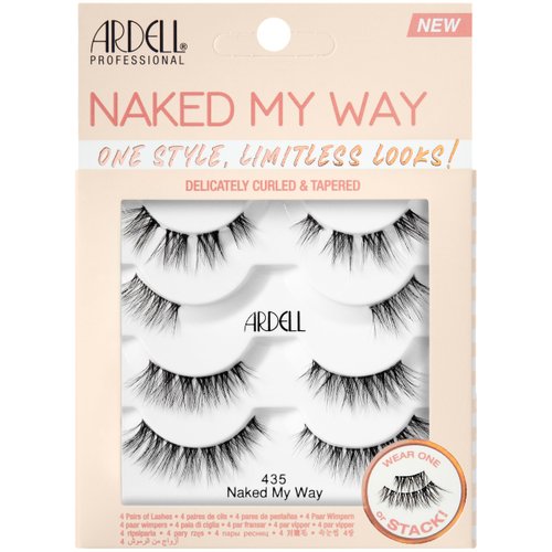 Ardell Naked My Way - 435 False Eyelashes, 4 Pairs, 1-pack