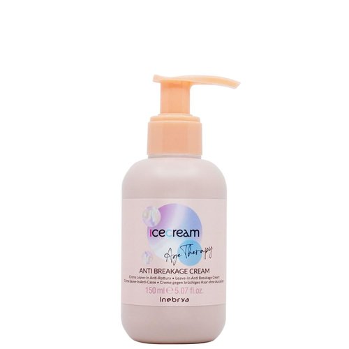 Inebrya Ice Cream Age Therapy Anti-Breakage Cream - Strengthening and Nourishing Treatment, 150 ML