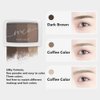 Brow powder, 3-color eyebrow powder palette, long-lasting eyebrow makeup, eyebrow defining powder eyebrow filler for perfect brows