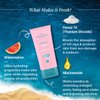 Aqualogica Radiance+ Dewy Face Sunscreen with SPF 50+ & PA+++ | Broad Spectrum Protection & No White Cast | Helps Give Healthy Skin with Watermelon & Niacinamide | 2.82 Oz/80g