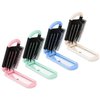 4 PCS Travel Brushes for Hair, Mini Hair Brush Travel Hair Brush Foldable Compact Hair Brush with Massage Comb Pocket Size Travel Brush Travel Hairbrush for Hair Styling, Gym, Trips, and Purse